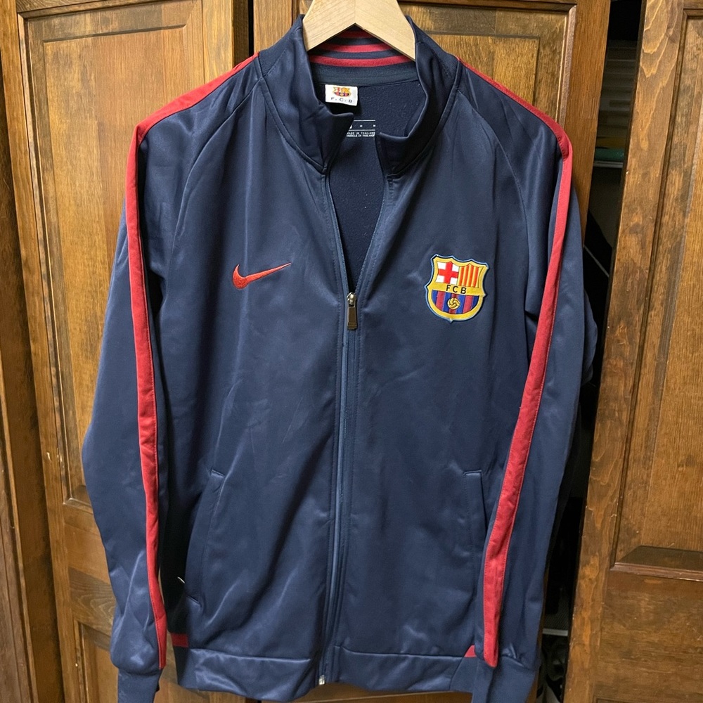 fc barcelona track jacket